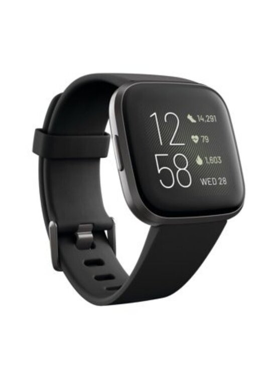 fitbit Other - New Fitbit Versa Black Gray 2 Health and Fitness Smartwatch Sealed in Box